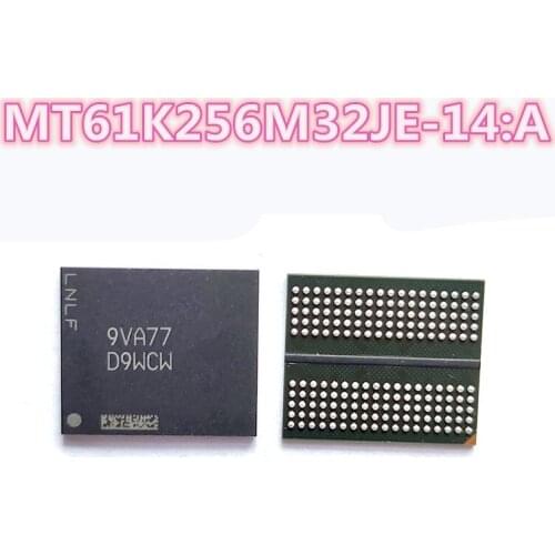 1piece-5piece/LOT MT61K256M32JE-14:A MT61K256M32JE-14 MT61K256M32JE D9WCW BGA New original