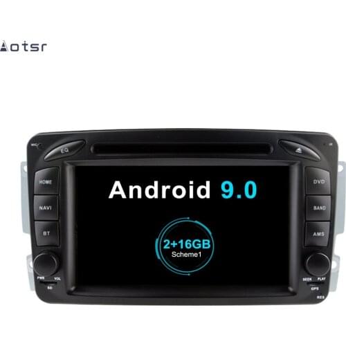 Aotsr Android 9.0 Car GPS navigation DVD Player For Mercedes-Benz W209 W203 W168 W463 Viano W639 Vito multimedia radio recorder