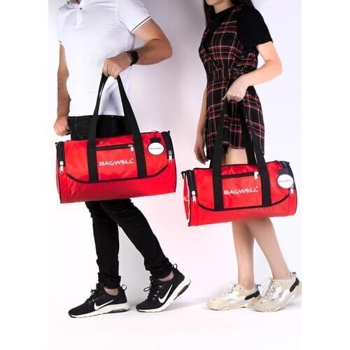 Bagwell New Season 2'Li Set Sports Bag. Male womens luggage bag versatile handbag business trip for leisure sports general-purpose