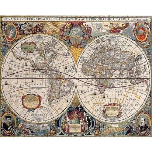 Beibehang Custom papier peint Photo Mural Wallpaper Ancient Map Home Decor Background wallpaper for walls 3 d papel de parede