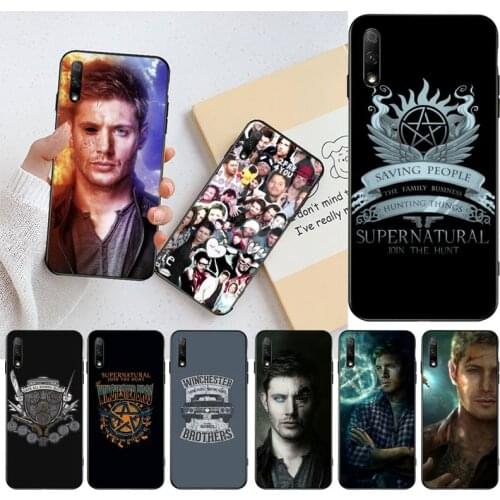 CUTEWANAN supernatural Jensen Ackles TV series Phone Case for Huawei Honor 30 20 10 9 8 8x 8c v30 Lite view pro
