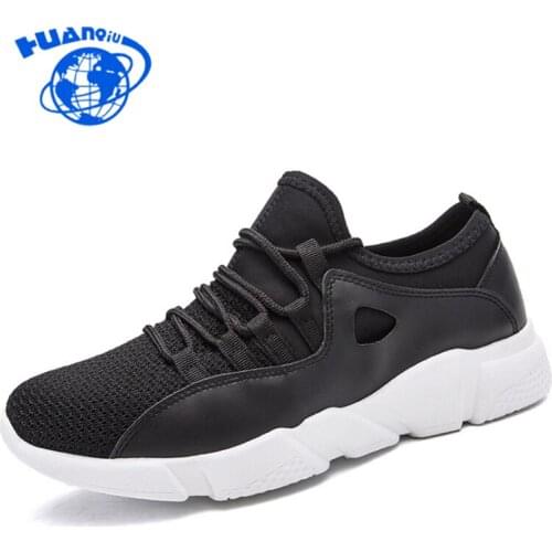 HUANQIU Mens Breathable Sneakers