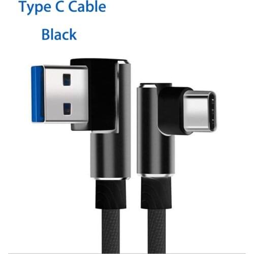 90 Degree USB Type C Fast Charging Cable For Oukitel u23 u25 Google Pixel 3XL 2XL DOOGEE Mix 2 Xiaomi LG Sony Ulefone Armor 6 5