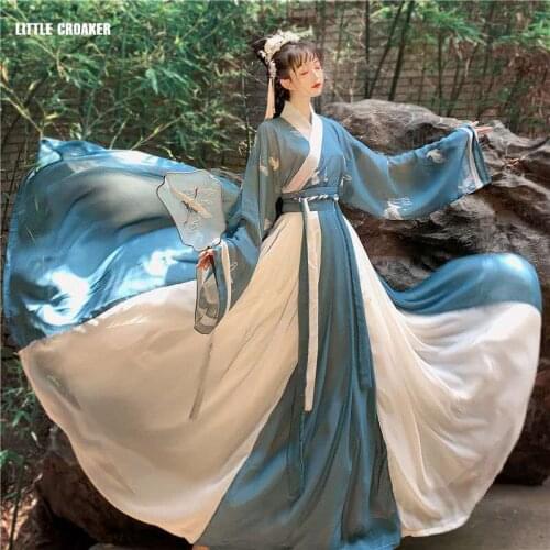 Chinese Gown Women Oriental Hanfu Dress Cosplay Ancient Traditional Costume Elegant Tang Dynasty Princess Performance Clothes