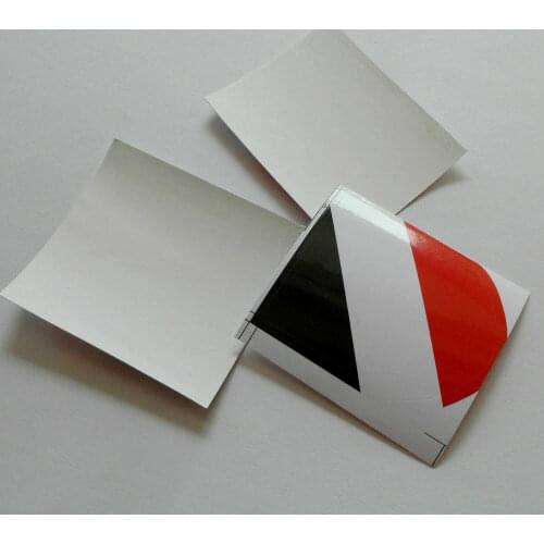 CLASSICAL REPRO 2PCS WWII WW2 GERMAN HELMET DECAL M40 M42 M35 STICKER TWO World military Store