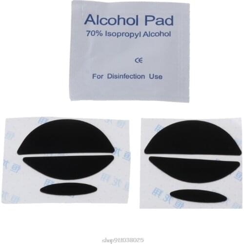 2Pcs 0.6mm Thickness Mouse Feet Mouse Skates for logitech G5 G7 D10 20 Dropship