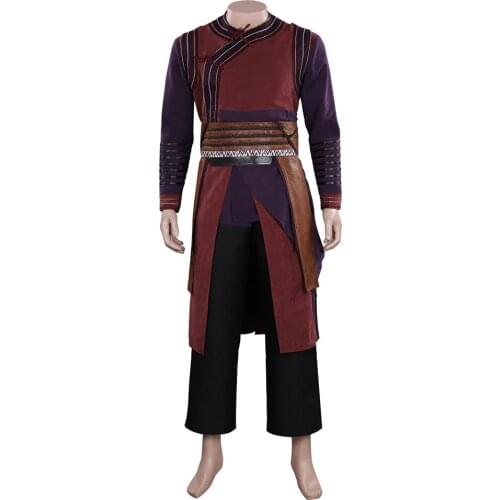 Dr Strange Wong Cosplay Costume Outfits Halloween Carnival Suit