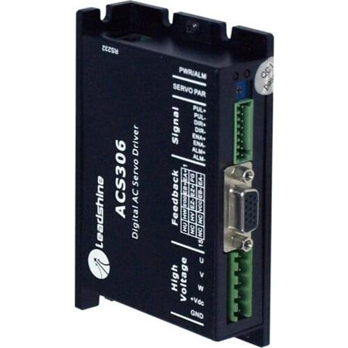 Leadshine ACS306 DC Input Brushless Servo Drive with 20-30 VDC Input Voltage and 15A Current