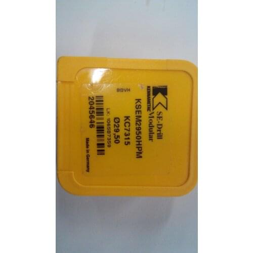 ORIGINAL 2PCS CARBIDE INSERT KSEM2950HPM KC7315