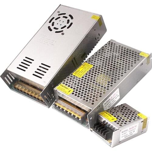 DC12v Lighting Transformer AC110V-220V to DC 12V Power Supply Adapter 1A 2A 5A 10A 15A 20A 30A 40A 12 V LED Strip Switch Driver