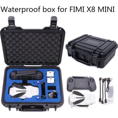 Waterproof Storage Box For FIMI X8 MINI Drone Travel Storage Carrying Case Hard Case Box Accessory