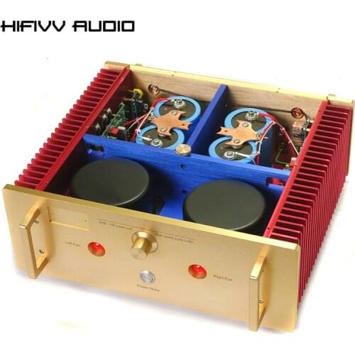 High quality NHB 108 class A stereo Amplifier No Negative Feedback Circuit Hi-end Solid 2.0CH Amp 140W*2 8ohm
