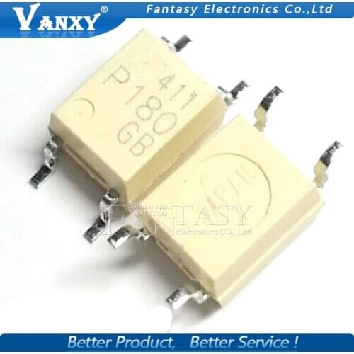 10pcs TLP180 TLP180GB P180 SOP-4 photoelectric coupler