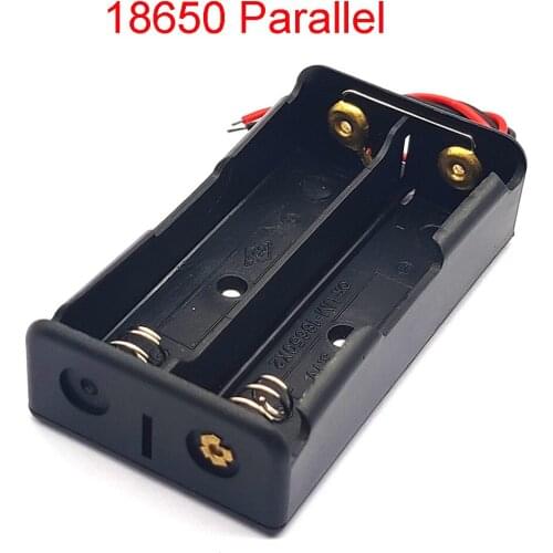 18650 Parallel Battery Box 18650 Power Bank Cases 2 18650 Battery Holder Storage Box Case 3.7V Parallel DIY