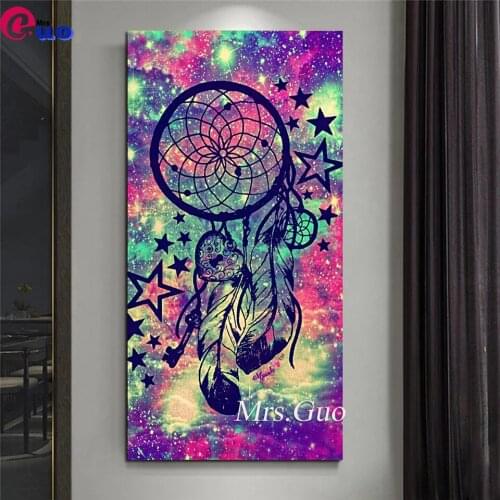 5D DIY Square round Diamond Painting Fantasy Art,Dream Catcher Feathers sale Cross Stitch Diy Diamond Embroidery Diamond Mosaic