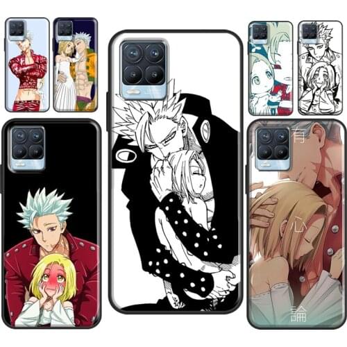 Seven Deadly Sins Ban Elaine Case For OnePlus 9 Pro 7 8 T Nord Cover For OPPO Realme C3 C11 C15 C21 GT Neo 6 7 8 Pro