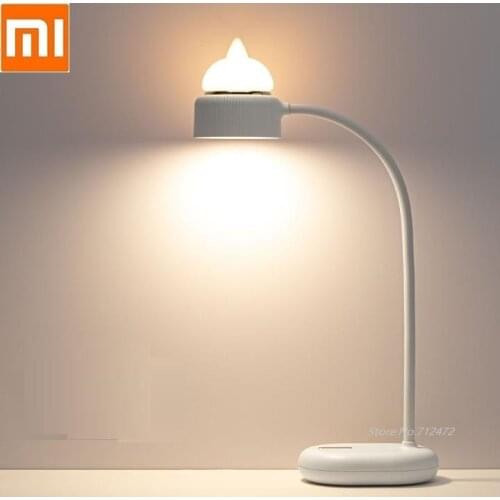 For Xiaomi 3life Cute cat atmosphere lamp LED eye protection table lamp Bedside night light 3 Gear Adjustable reading light