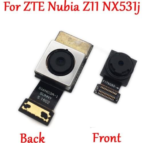 Tested Original Front Rear Back Camera Module Flex Cable Ribbon Replacement for ZTE Nubia Z11 NX531j Fast Ship