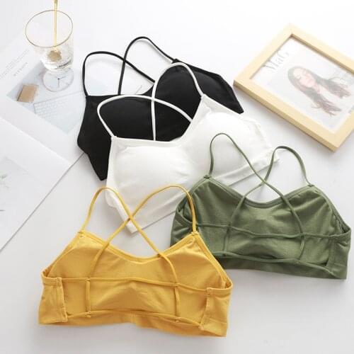 Sexy Seamless Underwear Women Tube Top Bra Crop Top Female Sleeveless Lingerie For Girl Beauty Back Cropped Bra Bandeau Top Tank