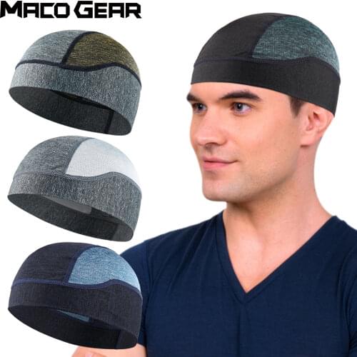 Sports Summer Helmet Lining Cycling Cap Sports Fishing Running Riding Baseball Hat Bicycle Quick Drying Beanie Cap Men Women