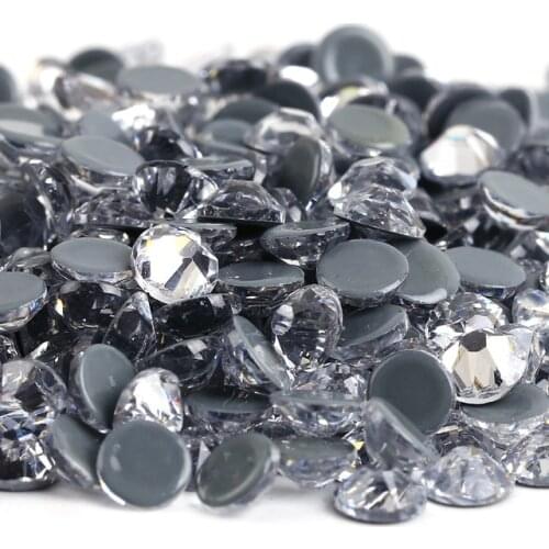 Ss3,ss6,ss8,ss10,ss16,ss20,ss30,ss34,ss40,ss50 Crystal AB Color DMC Iron On Hot fix Crystal Glass Garment Hot fix Rhinestones