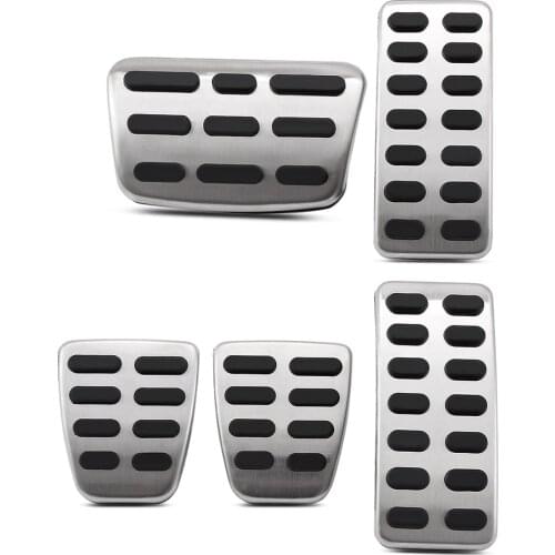 For Kia Rio K2 2012-2017 Stainless Steel Gas Brake Pedal Cover Car Styling