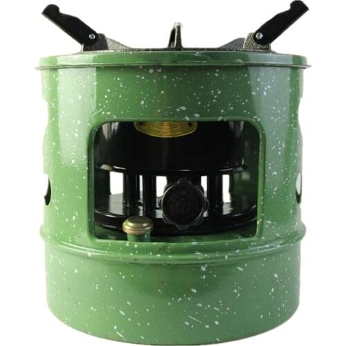 Outdoor Kerosene Stove Diesel Stove Heater Camping Cooking Diesel Burner Travel Backpacking Stove Cooker for 3-5 Person
