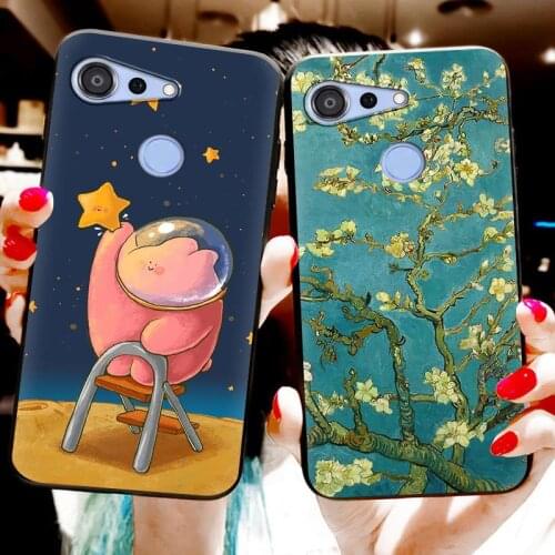 Anime Waterproof Phone Case For Kyocera Android One S6/Gratina KYV48 For Girls Glitter Luxury