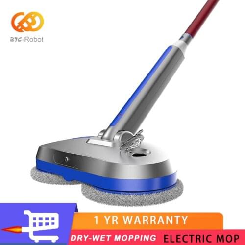 Cordless Electric Mop With Water Tank, Spray Hardwood, Ceramic Tile, Marble, Laminate Floor
