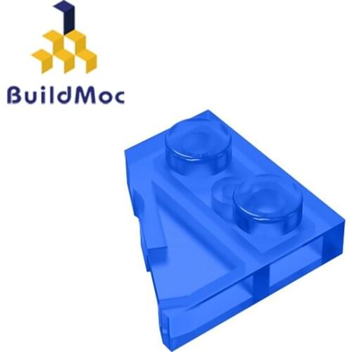 BuildMOC Assembles Particles 24299 2x2 (Left) For Building Blocks Parts DIY electric Educatio