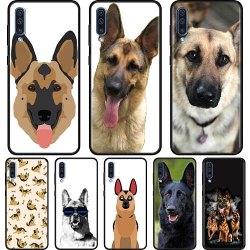 German Shepherd Dog Phone Case For Samsung Galaxy A90 5G A80 A70 A70S A60 A50 A50S A40 A30 A20 A20S A10 A10S A20e A10e Cover