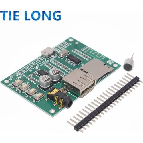 BT201 Dual Mode 5.0 Bluetooth Lossless Audio Power Amplifier Board Module Tf Card U Disk Ble Spp Serial Port Transparent Trans