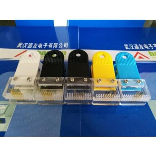 Test Clamp Test Rack Test Jig PCB Fixture Clamp Probe Wireless Single Row 2mm Download Program Program Burn 4P 5P 6P