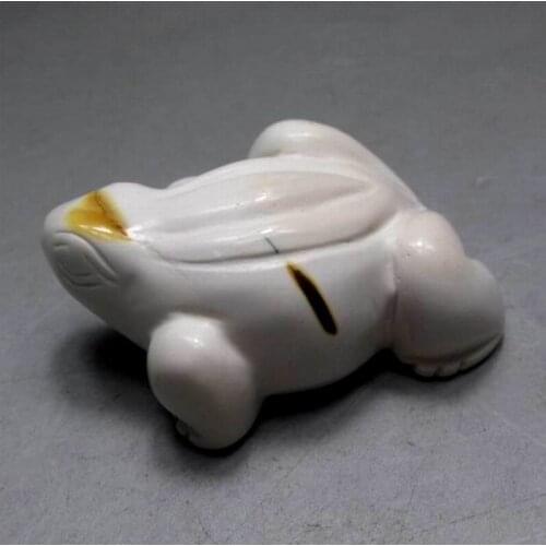 2.2"/46g Ocean Jasper Frog Handmade Stone Carving - crystals and stones healing Mineral specimen Home Decor feng shui XX0325/02