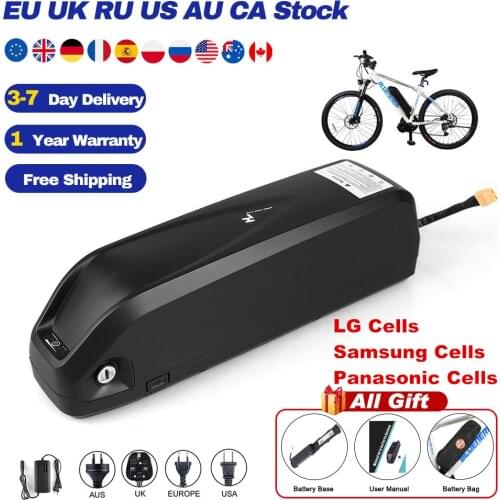 E-bike Lithum Battery SAMSUNG Cells 36V/48V/52V 12-17.5Ah Battery For Bafang 750W 1000W Mid/Hub Drive Electric Bicycle Motor Kit