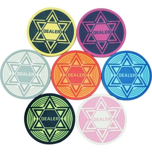 Any Design Can Do Hot Sales 48.5mm Dealer Poker Chips Casino Ceramic For Gamble Playing China Factory