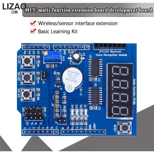 1pcs for Arduino Multifunctional Multi-functional Expansion Development Board Base Learning UNO LENARDO Mega 2560 Shield DIY Kit