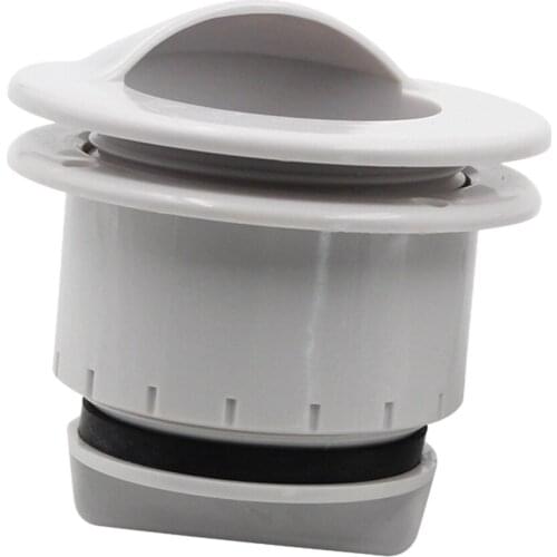 Marine Boat Scupper Valve Assembly 60 mm 2.4 inch Outlet with Seal Ring