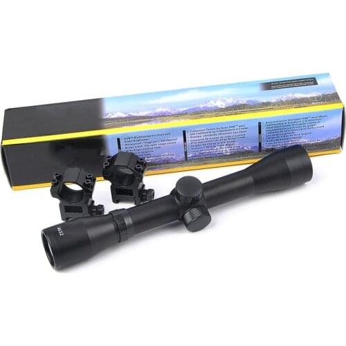 Optical Scope 4x32 Rifile Aiming Sniper Sight 11mm / 22mm Rail Hunting Airsoft 223/5.56 3.8 338 Acceptable Equipment