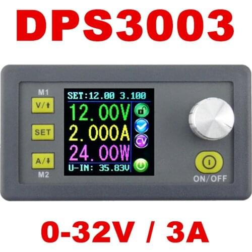 DP30V3A Upgraded version Programmable Power Supply Module Buck Voltage current Converter LCD Display Voltmeter DPS3003 21% off
