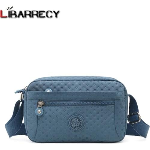 Fashion Solid Color Designer Ladies Shoulder Bag High Quality Nylon Women Crossbody Bags Casual Womens Wallet Bolsos De Mujer