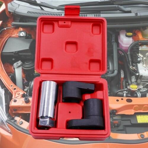 Universal 22mm Car Oxygen Sensor Removal Tool Stainless Steel Auto O2 Oxygen Transducer Remover Wrench Disassemble Set Kit