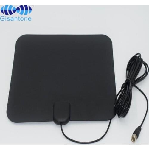 174-230/447-855MHz 30DBi indoor HDTV antenna with 30DBi signal booster