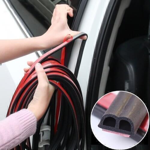 Car Stickers Door Seal Strips Sticker Weatherstrip Seals For Mercedes Benz W202 W220 W204 W203 W210 W124 W211 W222 X204 AMG CLK