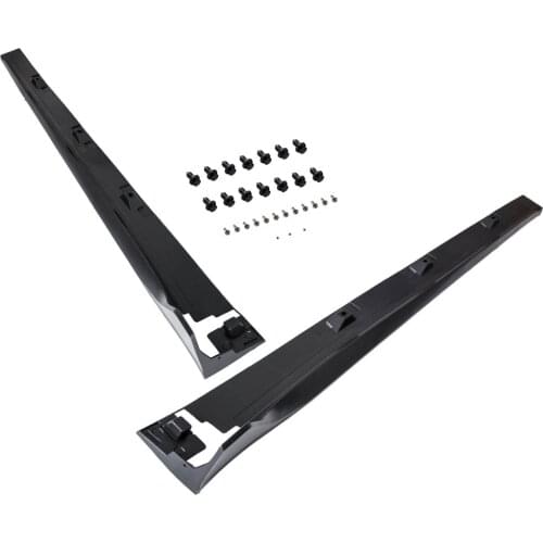 1 Pair Type-R Style Side Skirts for Honda Civic 4 Door Sedan 2016-2019 Not Fit 2 Door or Type-R or Hatchback