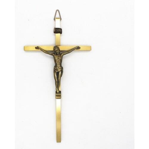 Church Cross Jesus Catholic Christian Christ Corss Wall decor Home Ornament Cristo Roman Catholicism