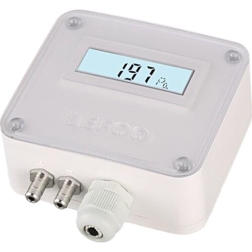LFM11 LEFOO Digital Display Differential Pressure Transmitter,HVAC pipeline differential pressure sensor