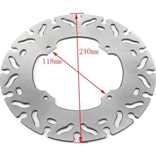 Motorcycle Disc Rotor Front Brake Disc 240mm Outer Diameter For Honda XR250 CR125 XL250 CRM250 XLR250 XL XR CRF