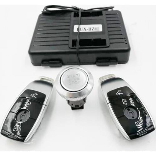 For Mercedes Benz E Class 2007-2008 Add Car Push Start Stop Remote Starter and Keyless Entry System New Remote Key Car Products