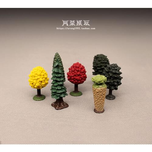 Simulation Plant Model Ornament Mini Pine Christmas Cycas Revoluta Thunb Fairy Garden Moss Miniature Accessories Decoration Toys
